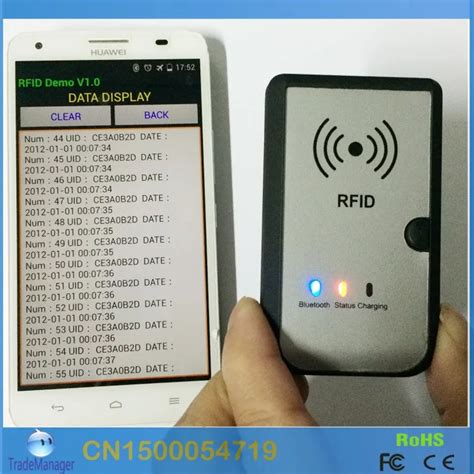 android bluetooth nfc reader|Bluetooth rfid reader.